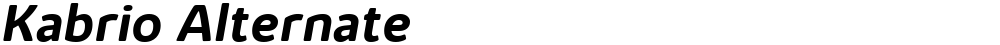 Kabrio Alternate
