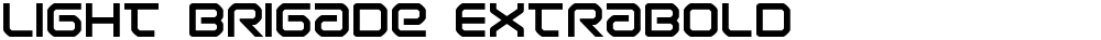 Light Brigade ExtraBold