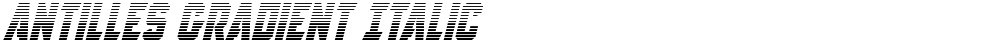 Antilles Gradient Italic