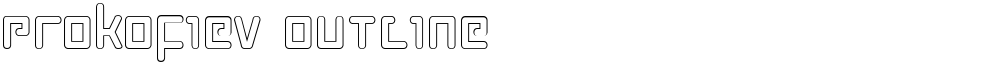 Prokofiev Outline