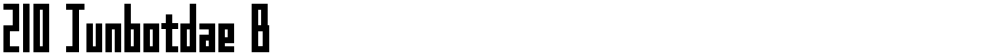 210 Junbotdae B