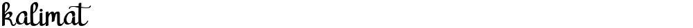 kalimat