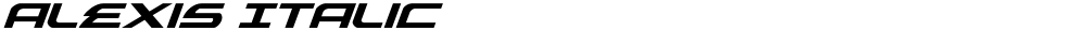 Alexis Italic