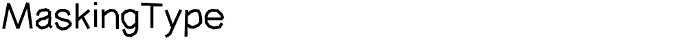 MaskingType