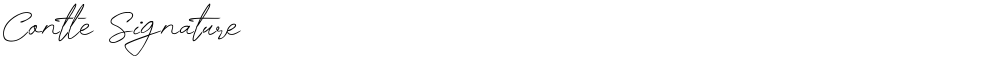 Contle Signature