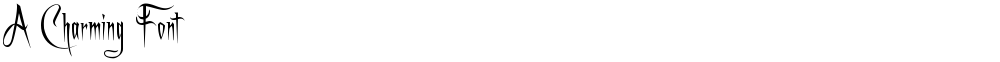 A Charming Font