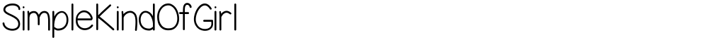 SimpleKindOfGirl