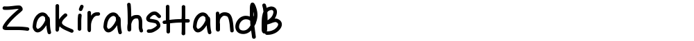 ZakirahsHandB