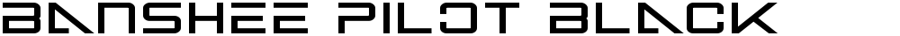 Banshee Pilot Black