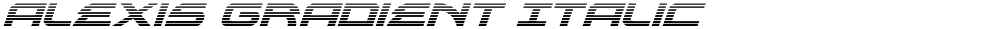 Alexis Gradient Italic