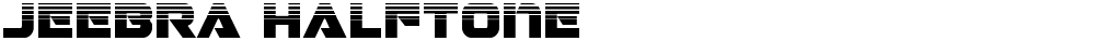 Jeebra Halftone