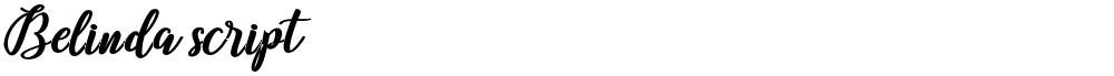 Belinda script