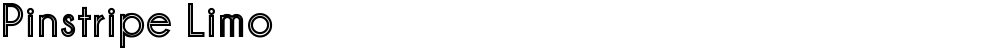 Pinstripe Limo