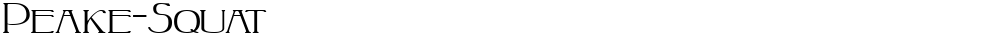 Peake-Squat