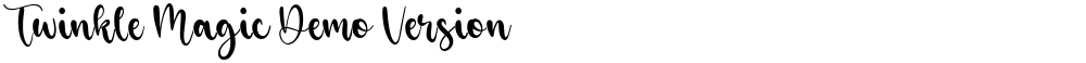 Twinkle Magic Demo Version