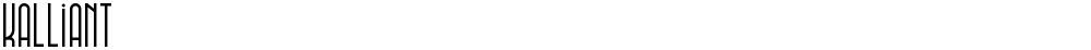 Kalliant