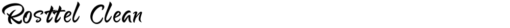 Rosttel Clean