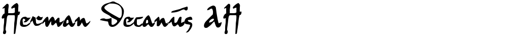 Herman Decanus AH