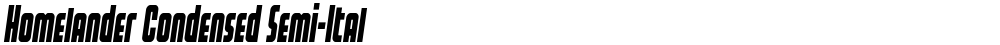 Homelander Condensed Semi-Ital