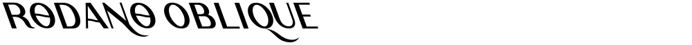 Rodano Oblique