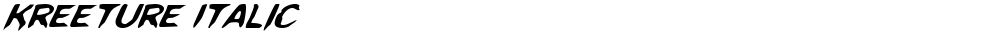 Kreeture Italic