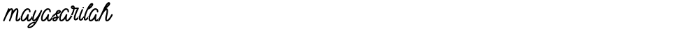 mayasarilah