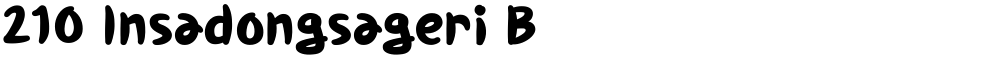 210 Insadongsageri B