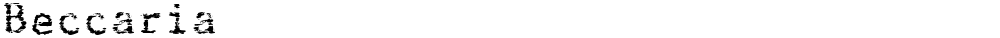 Beccaria