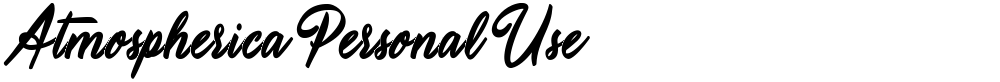 Atmospherica Personal Use