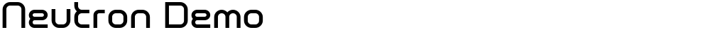 Neutron Demo