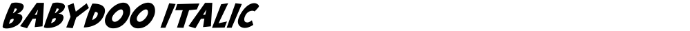 Babydoo Italic