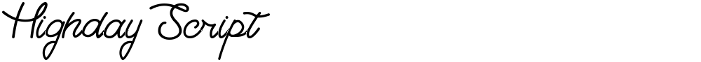Highday Script