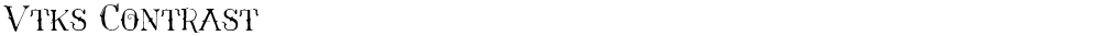 Vtks Contrast
