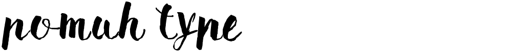 Pomah Type