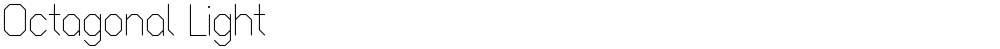 Octagonal Light