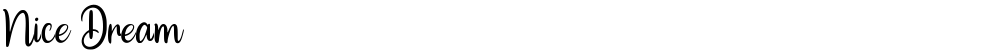 Nice Dream