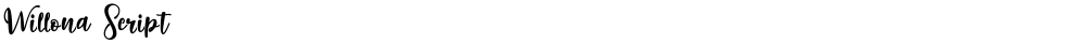 Willona Script