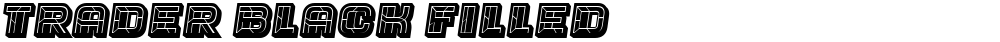 Trader Black Filled