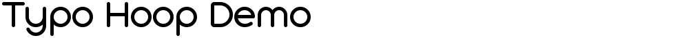 Typo Hoop Demo
