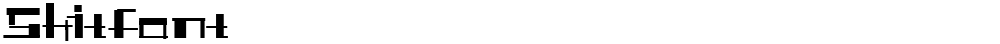 Shitfont