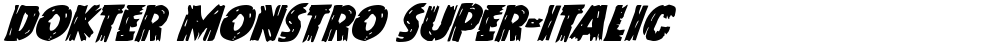 Dokter Monstro Super-Italic