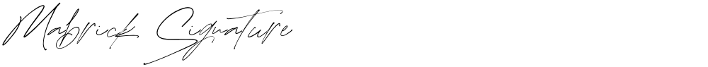 Mabrick Signature