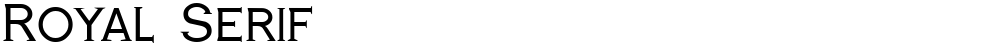 Royal Serif