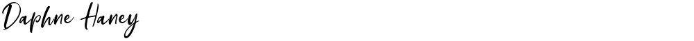Daphne Haney