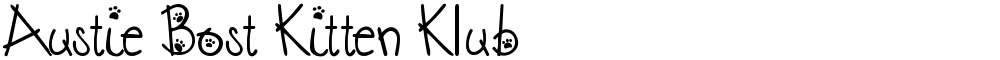 Austie Bost Kitten Klub