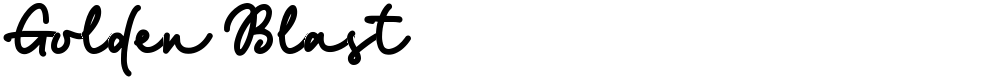 Golden Blast