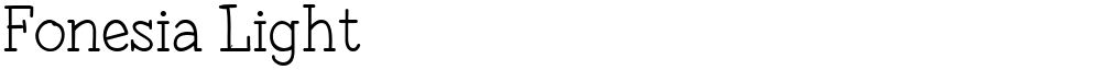 Fonesia Light