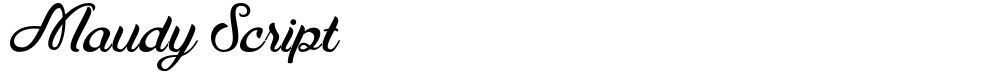 Maudy Script