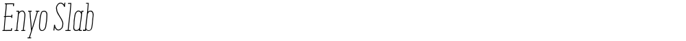Enyo Slab