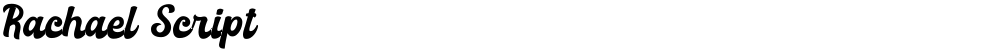Rachael Script
